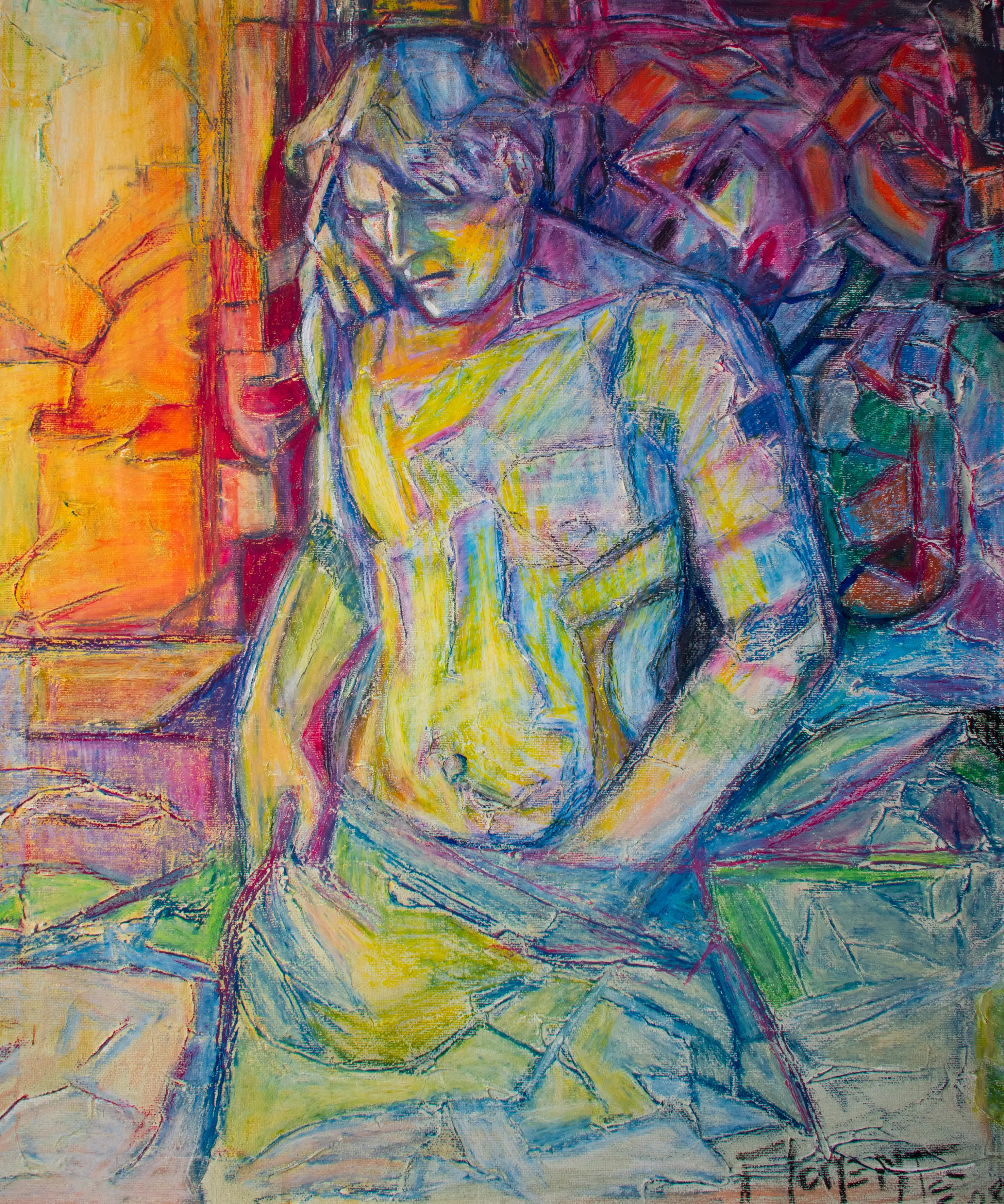 Quadro Antino di Paola Momentè