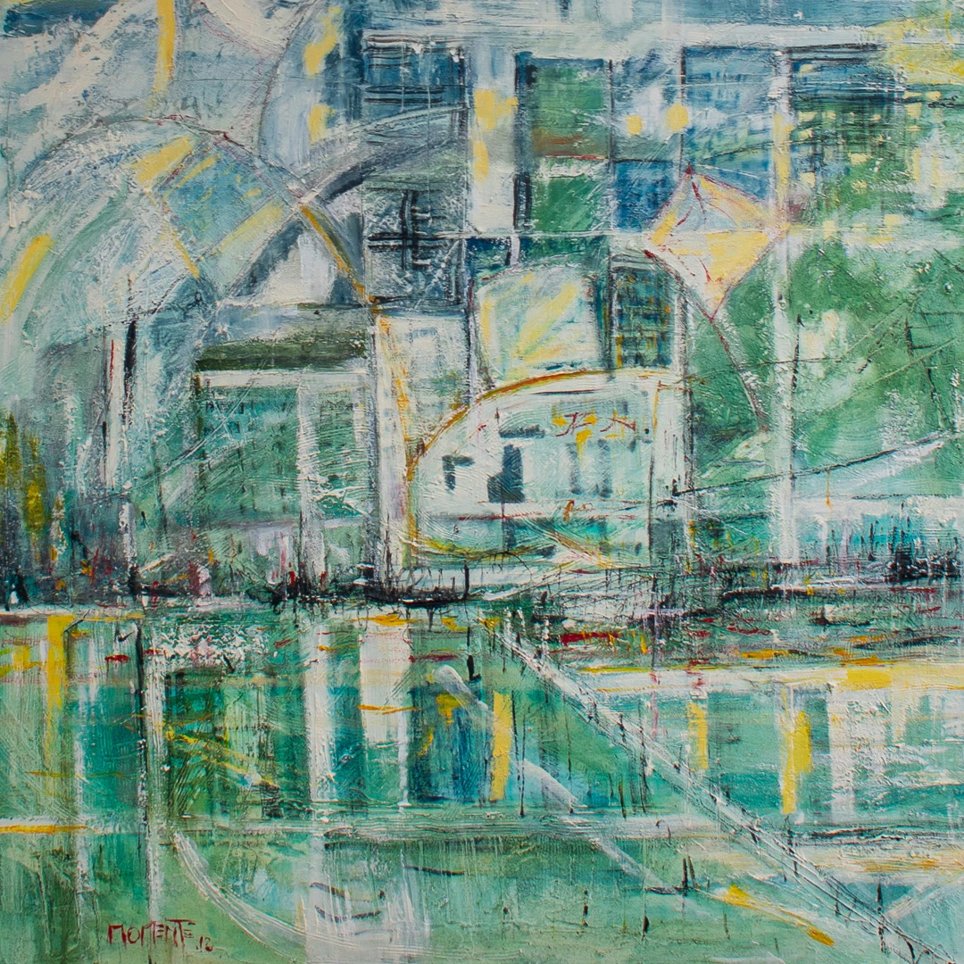 Quadro Aquiloni Sulla Città di Paola Momentè