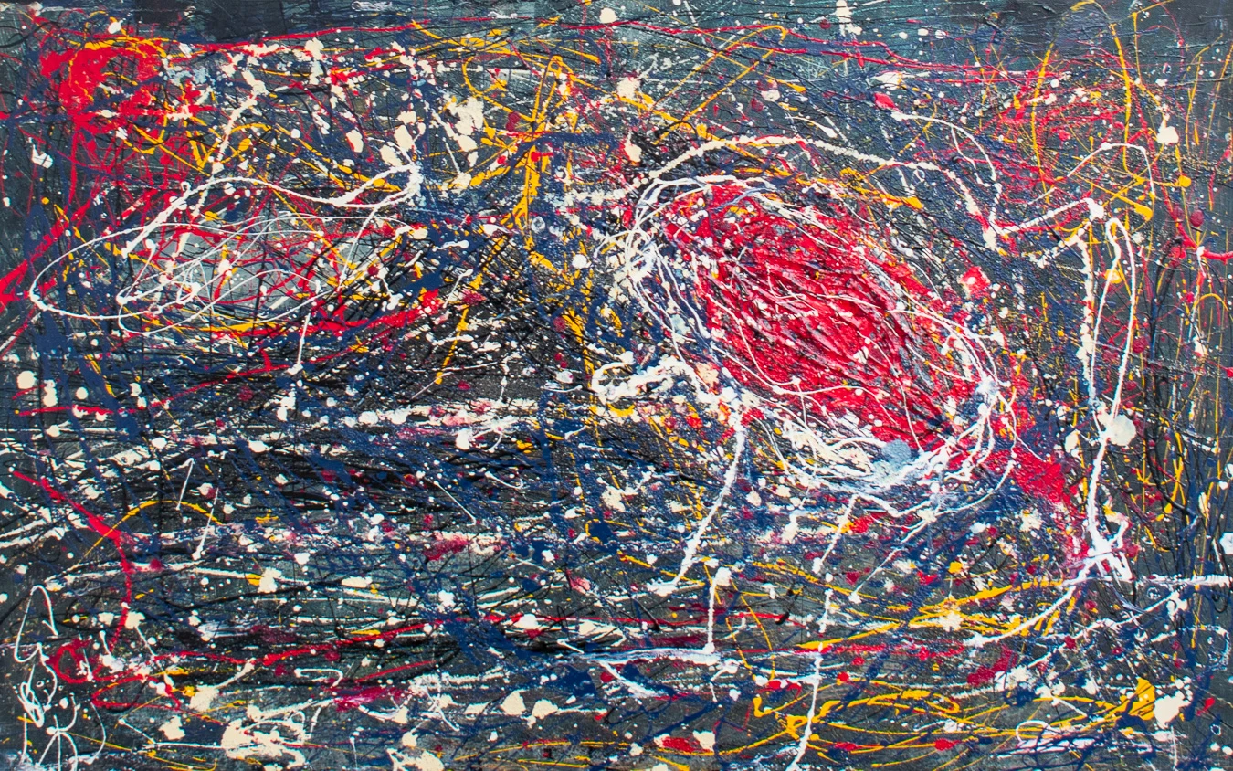 Quadro Galassia di Paola Momentè