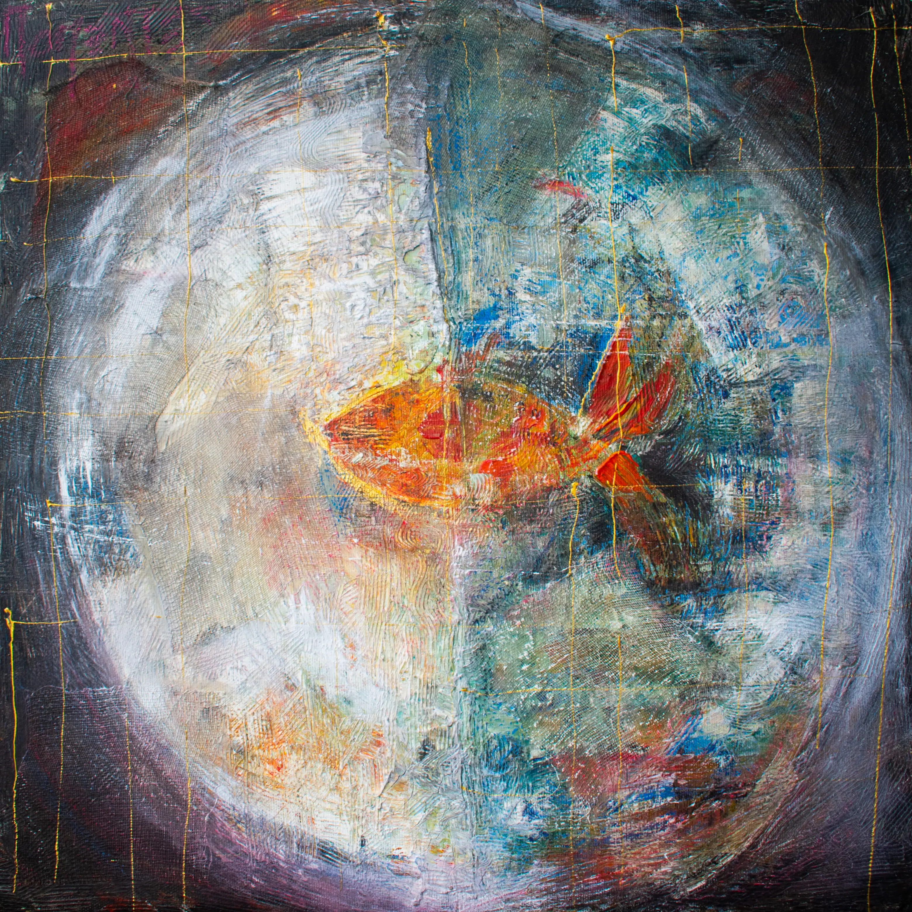 Quadro Goldfish'S Memory di Paola Momentè