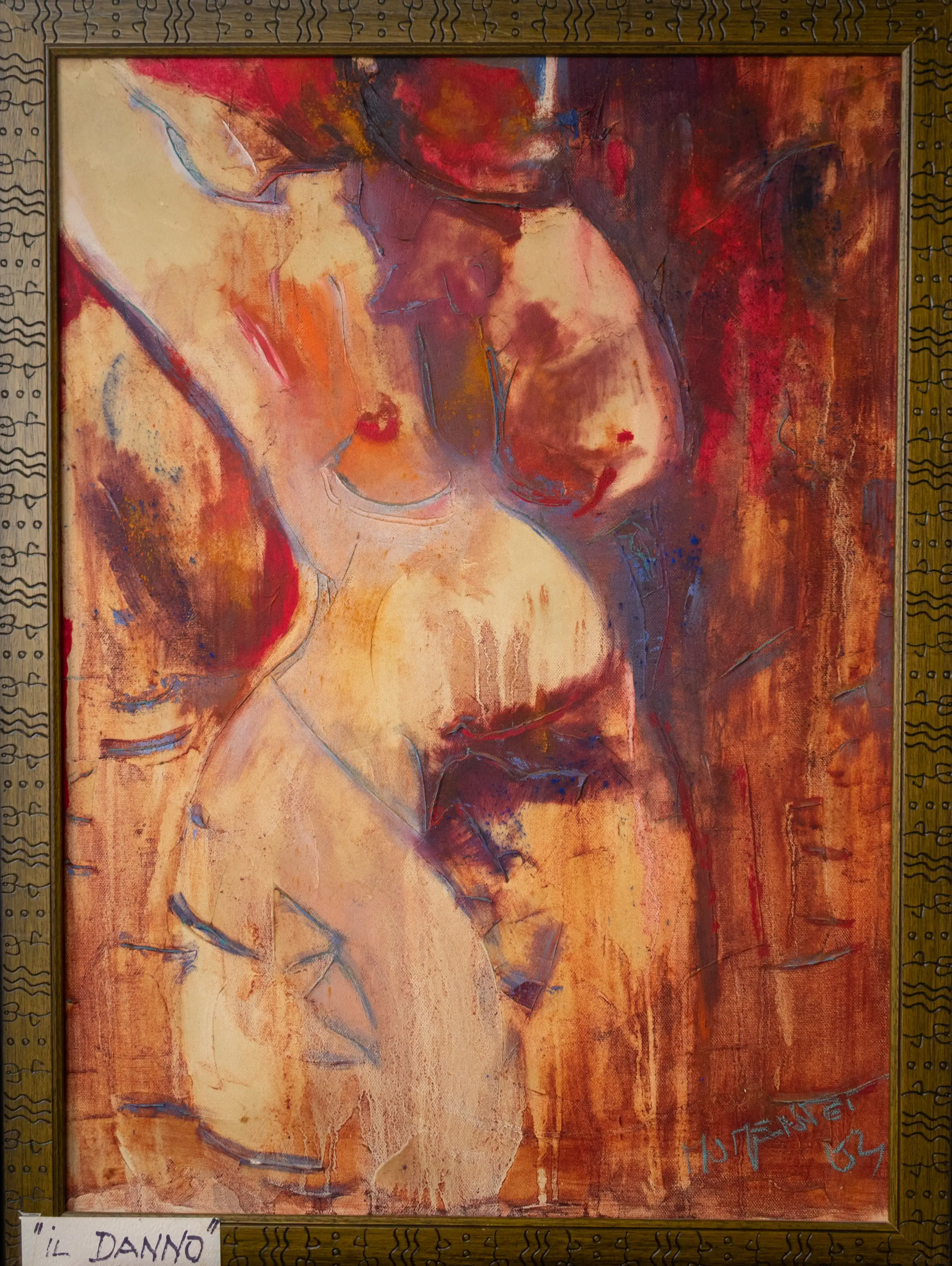 Quadro Il Danno di Paola Momentè