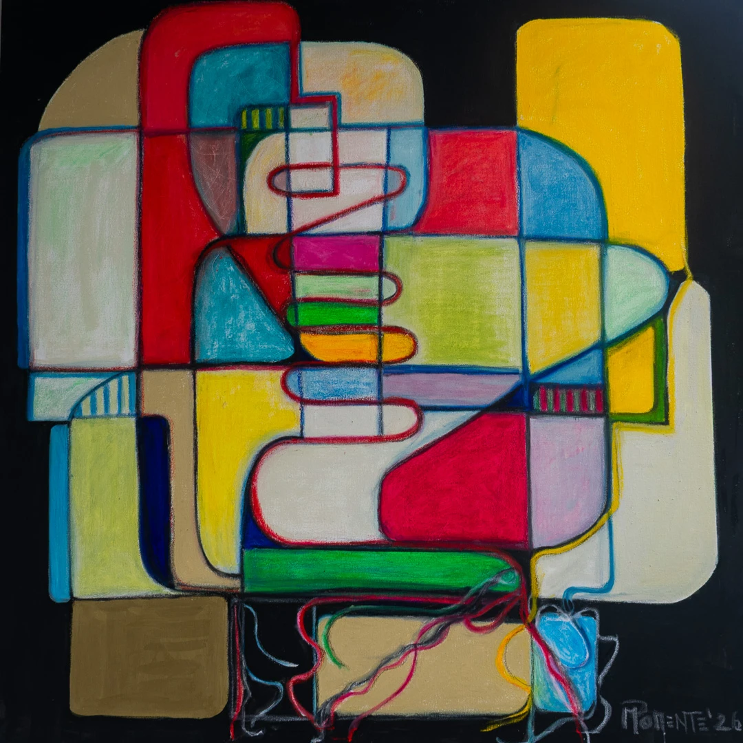 Quadro Il Bandolo di Paola Momentè