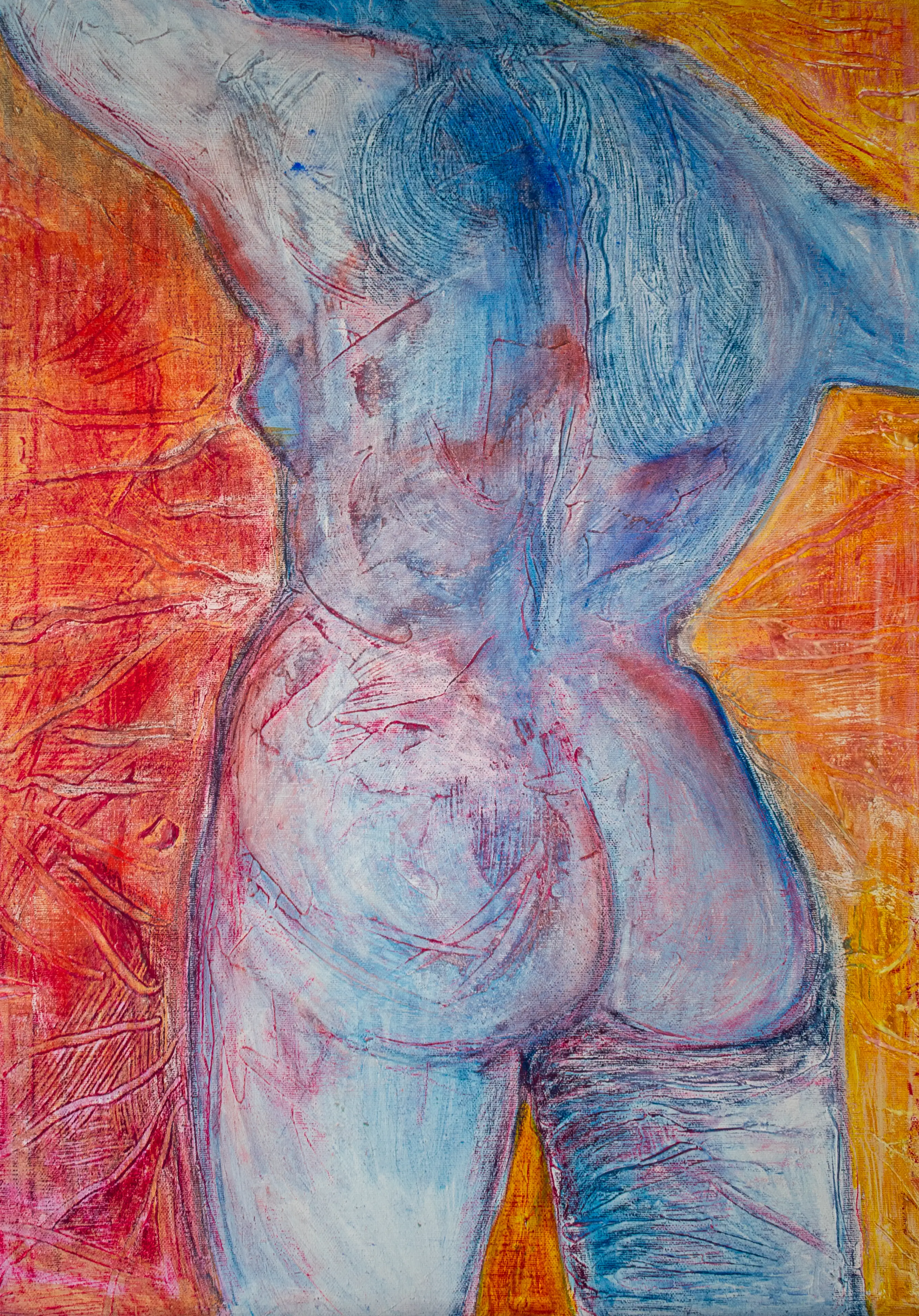 Quadro Nudo Di Schiena di Paola Momentè