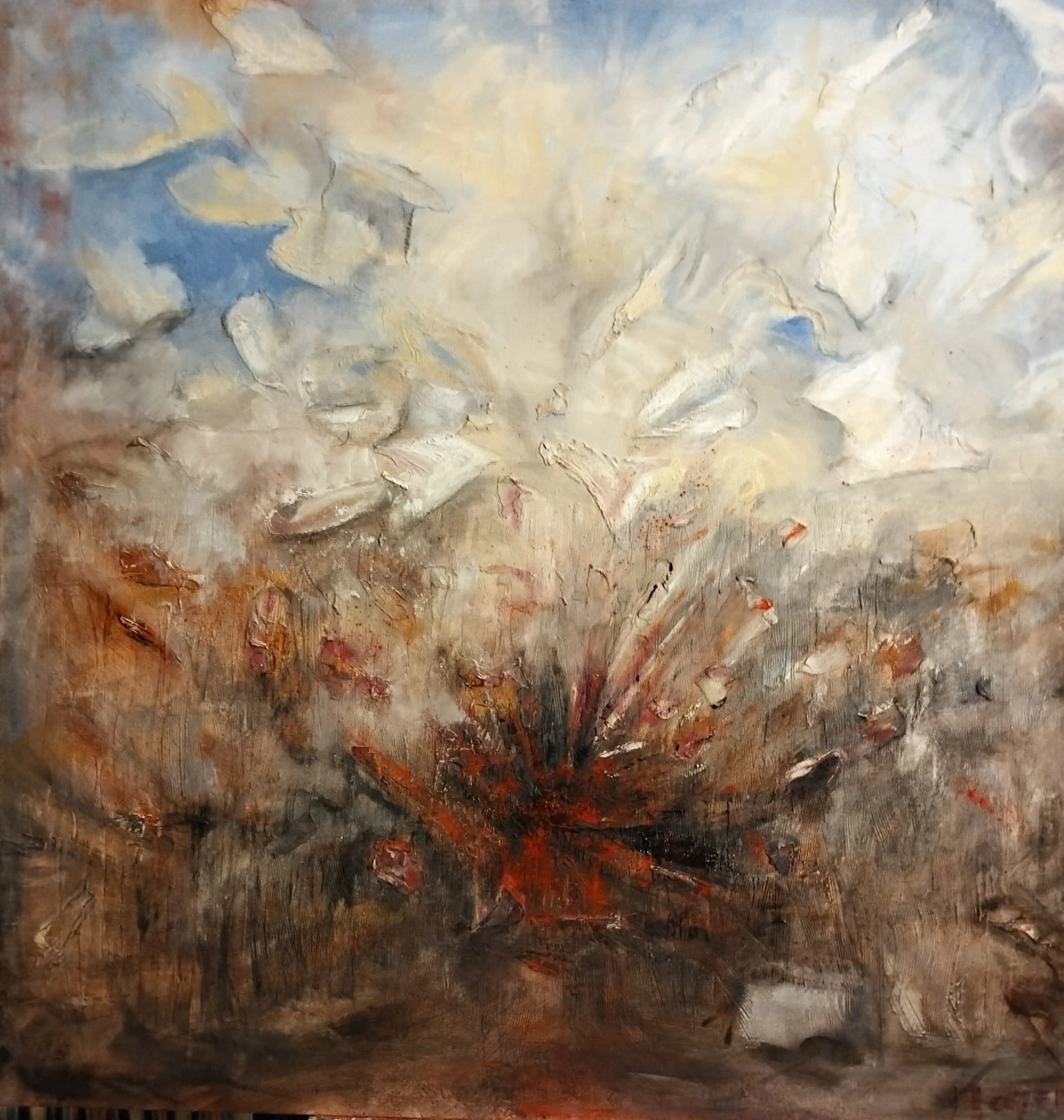 Quadro Onda D' Urto di Paola Momentè