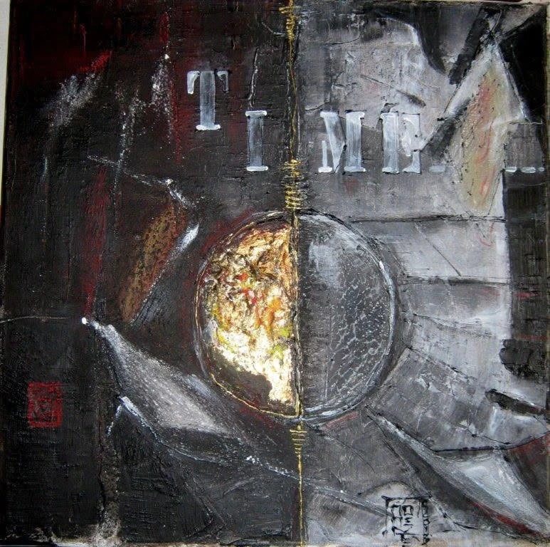 Quadro Time di Paola Momentè
