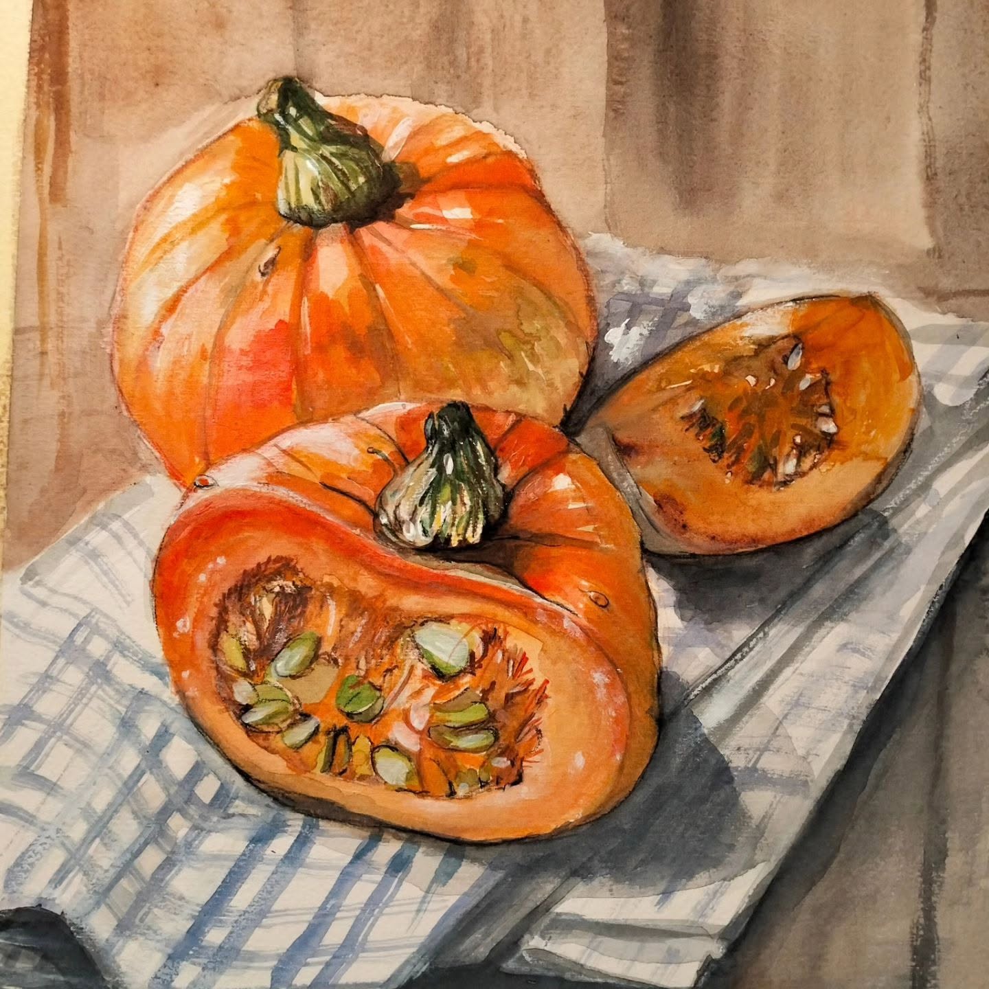 Quadro Pumpkin di Paola Momentè